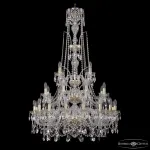 Подвесная люстра Bohemia Ivele Crystal 1411 1411/16+8+4/300/XL-131/3d G