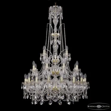 Подвесная люстра Bohemia Ivele Crystal 1411 1411/16+8+4/300/XL-131/3d G