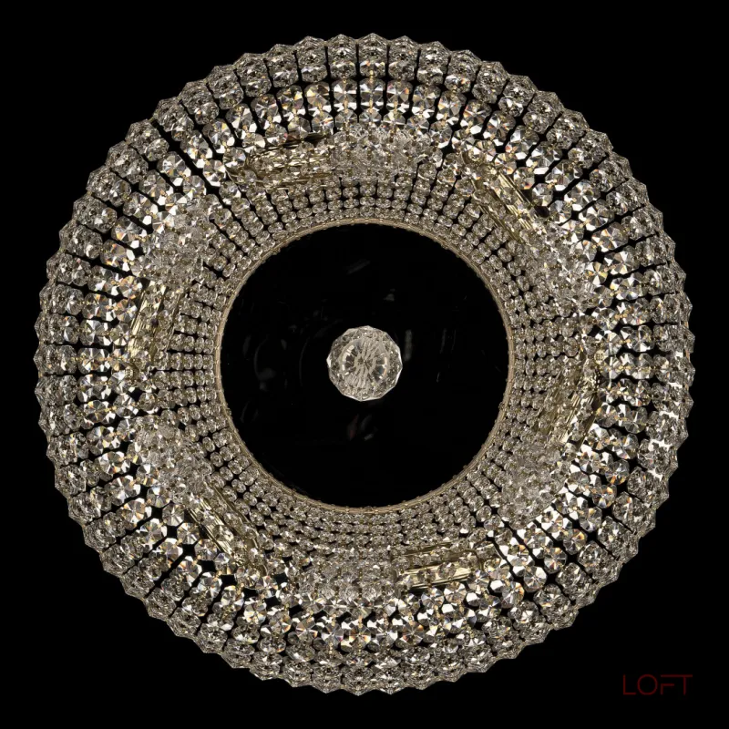 Потолочная люстра Bohemia Ivele Crystal 1903 19031/45IV GB Потолочная люстра Bohemia Ivele Crystal 1903 19031/45IV GB