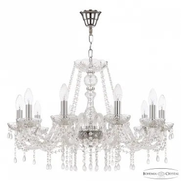 Подвесная люстра Bohemia Ivele Crystal 112 112/10/240 Ni V0300 Подвесная люстра Bohemia Ivele Crystal 112 112/10/240 Ni V0300