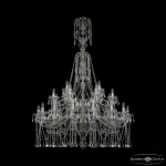 Подвесная люстра Bohemia Ivele Crystal 1413 1413/16+8+4/400/XL-163/2d Ni