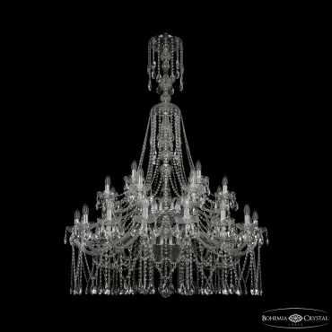 Подвесная люстра Bohemia Ivele Crystal 1413 1413/16+8+4/400/XL-163/2d Ni Подвесная люстра Bohemia Ivele Crystal 1413 1413/16+8+4/400/XL-163/2d Ni