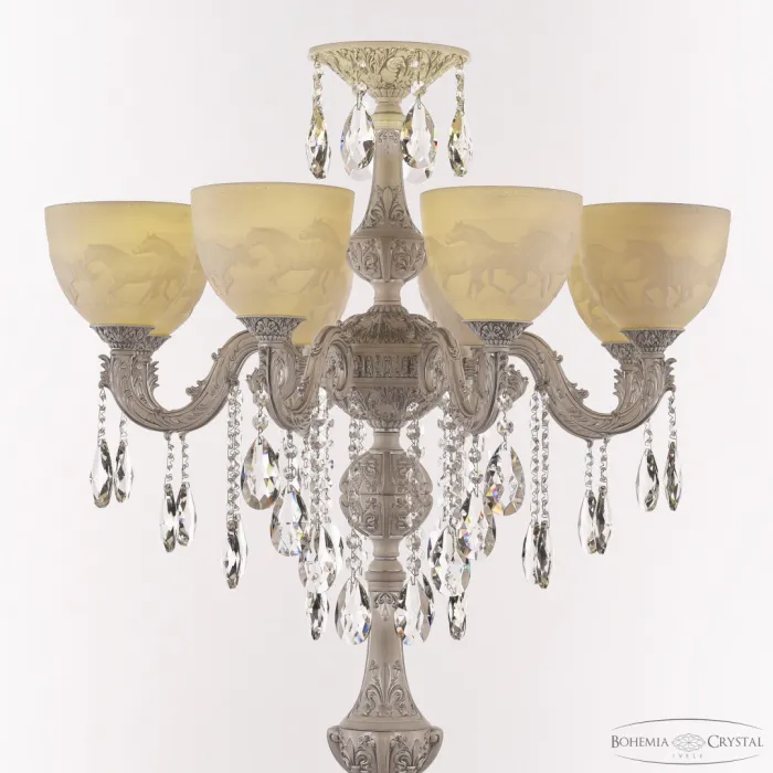 Торшер Bohemia Ivele Crystal AL7901 AL79101T/8/175 B WMN P1 U Horse от ImperiumLoft