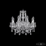 Подвесная люстра Bohemia Ivele Crystal 1411 1411/8/160 Ni
