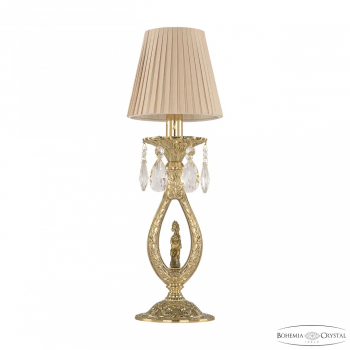 Настольная лампа Bohemia Ivele Crystal Verona 72400L/1 G FH1S ST4 от ImperiumLoft