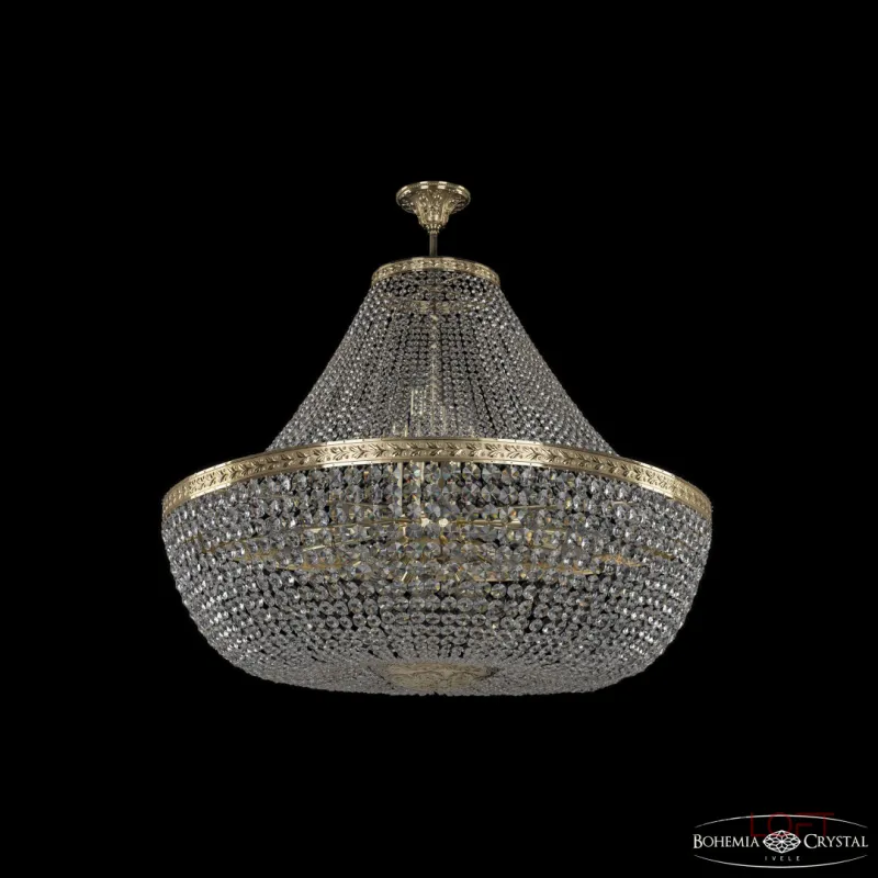 Подвесная люстра Bohemia Ivele Crystal 1911 19111/H1/100IV G Подвесная люстра Bohemia Ivele Crystal 1911 19111/H1/100IV G