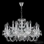 Подвесная люстра Bohemia Ivele Crystal 119 119/10+5/240 Ni