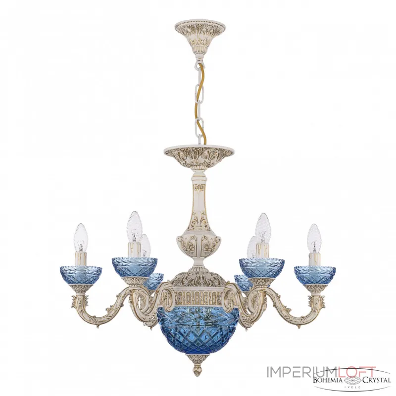 Подвесная люстра Bohemia Ivele Crystal AL7901 AL79101P/6/175 WMG P Aquamarine/M-1F Подвесная люстра Bohemia Ivele Crystal AL7901 AL79101P/6/175 WMG P Aquamarine/M-1F