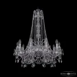 Подвесная люстра Bohemia Ivele Crystal 1411 1411/10/240/h-83 Ni