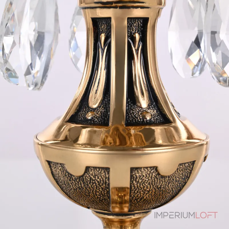 Настольная лампа Bohemia Ivele Crystal AL77 AL77200L/1-25 GB от ImperiumLoft