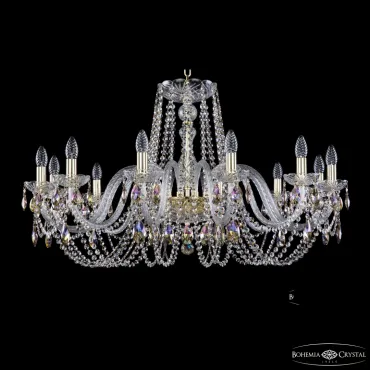 Подвесная люстра Bohemia Ivele Crystal 1402 1402/12/360 G K801 Подвесная люстра Bohemia Ivele Crystal 1402 1402/12/360 G K801