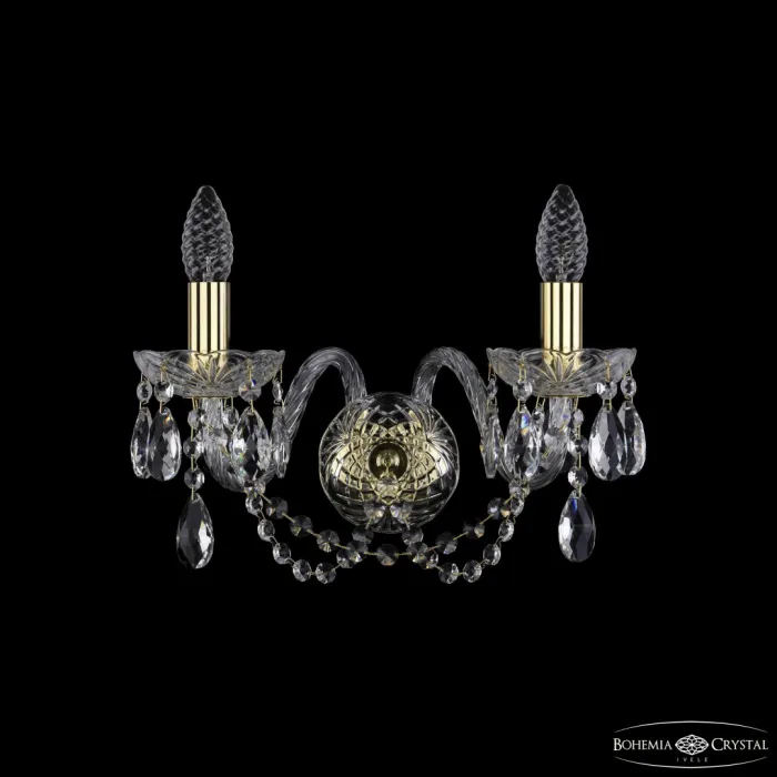Бра Bohemia Ivele Crystal 1402 1402B/2/160 G от ImperiumLoft
