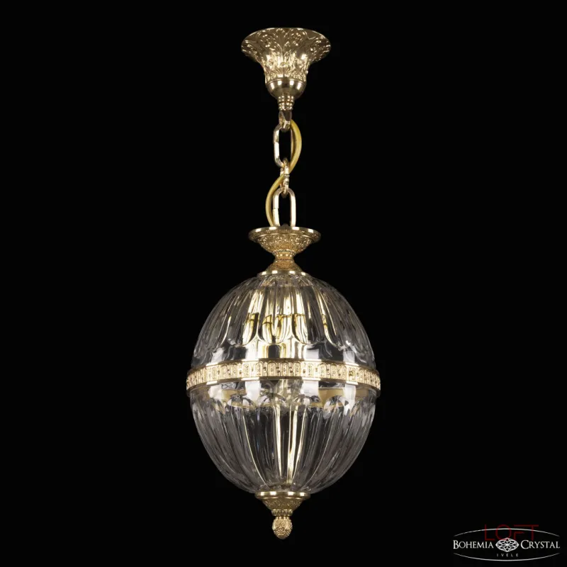 Подвесной светильник Bohemia Ivele Crystal 5680 5680/20 G Clear/M-1H