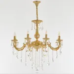 Подвесная люстра Bohemia Ivele Crystal AL7801 AL78101/8/250 B G
