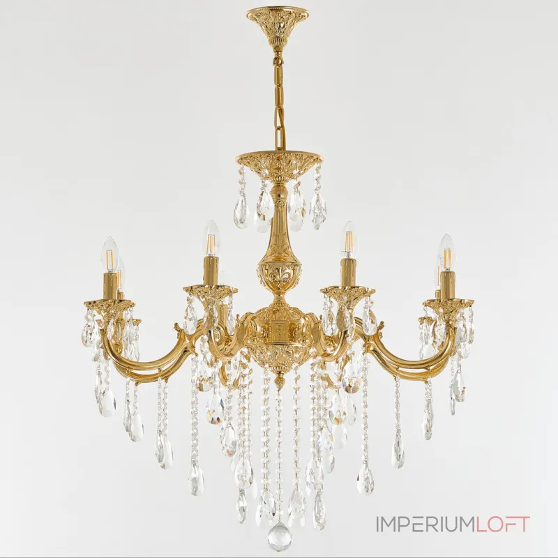 Подвесная люстра Bohemia Ivele Crystal AL7801 AL78101/8/250 B G Подвесная люстра Bohemia Ivele Crystal AL7801 AL78101/8/250 B G