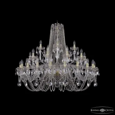 Подвесная люстра Bohemia Ivele Crystal 1402 1402/20+10+5/400 G Подвесная люстра Bohemia Ivele Crystal 1402 1402/20+10+5/400 G