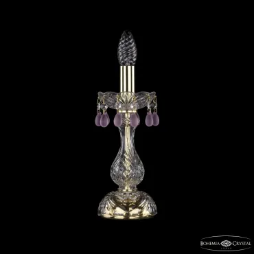 Настольная лампа Bohemia Ivele Crystal 1410 1410L/1-27 G V7010