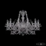 Подвесная люстра Bohemia Ivele Crystal 1411 1411/12/300 Ni Balls
