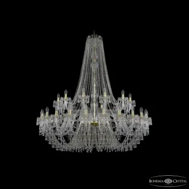 Подвесная люстра Bohemia Ivele Crystal 1410 1410/24+12/530/h-156 G V0300