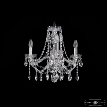 Люстра Bohemia Ivele Crystal 1413 1413/3/165 Ni