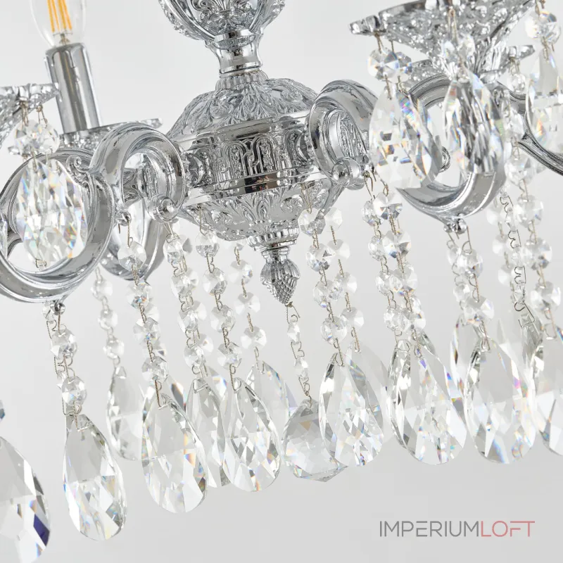 Подвесная люстра Bohemia Ivele Crystal AL7801 AL78101/6/175 A Ni