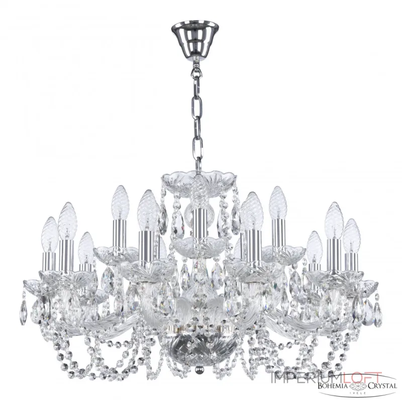 Подвесная люстра Bohemia Ivele Crystal 119 119/10+5/240 Ni Подвесная люстра Bohemia Ivele Crystal 119 119/10+5/240 Ni