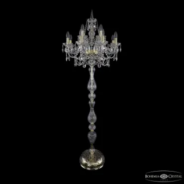 Торшер Bohemia Ivele Crystal 1411 1411T1/8+4/195-170 G Торшер Bohemia Ivele Crystal 1411 1411T1/8+4/195-170 G