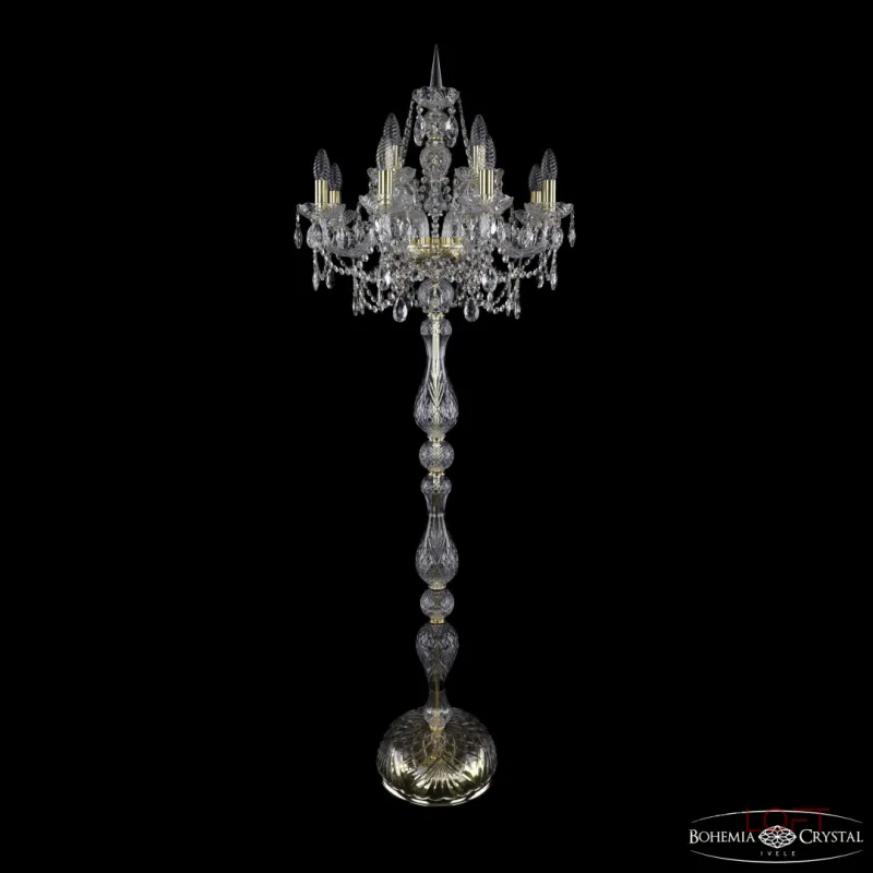 Торшер Bohemia Ivele Crystal 1411 1411T1/8+4/195-170 G Торшер Bohemia Ivele Crystal 1411 1411T1/8+4/195-170 G