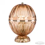 Настольная лампа Bohemia Ivele Crystal 5480 5480L/22 G Amber/M-1H