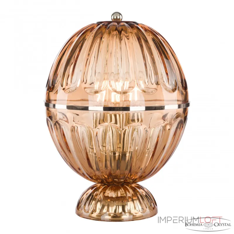 Настольная лампа Bohemia Ivele Crystal 5480 5480L/22 G Amber/M-1H Настольная лампа Bohemia Ivele Crystal 5480 5480L/22 G Amber/M-1H