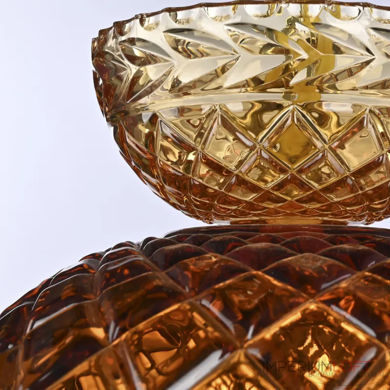 Подвесной светильник Bohemia Ivele Crystal 5478 5478/22 G Amber/M-1F Drops