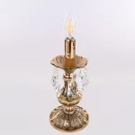 Настольная лампа Bohemia Ivele Crystal AL77 AL77200L/1-25 GB от ImperiumLoft