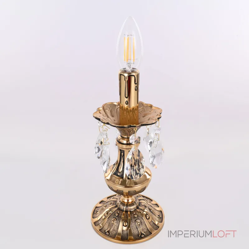 Настольная лампа Bohemia Ivele Crystal AL77 AL77200L/1-25 GB от ImperiumLoft