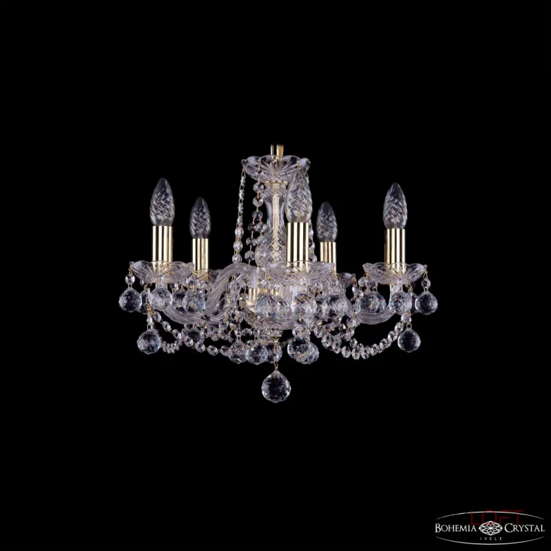 Подвесная люстра Bohemia Ivele Crystal 1402 1402/5/141 G Balls