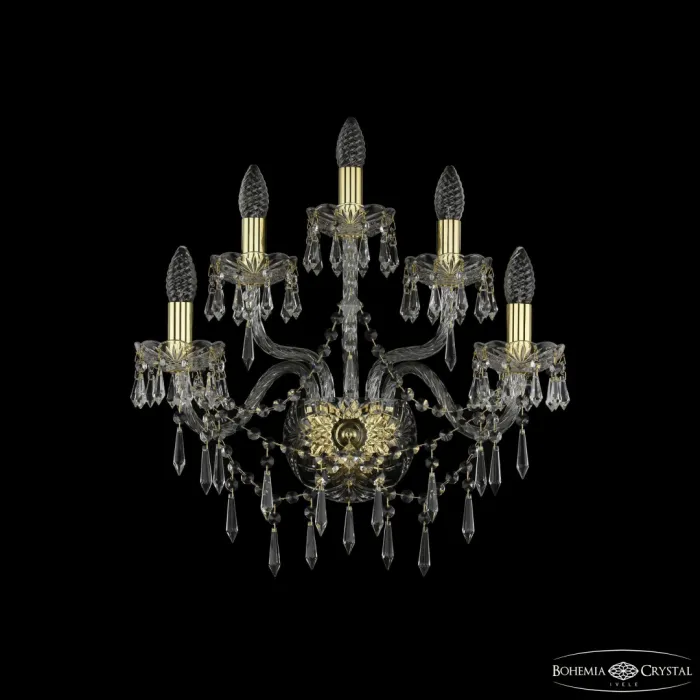 Бра Bohemia Ivele Crystal 1403 1403B/2+2+1/195/XL G от ImperiumLoft