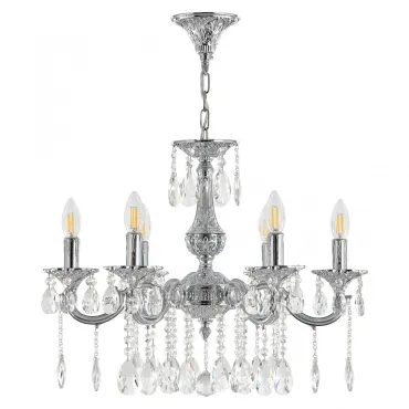Подвесная люстра Bohemia Ivele Crystal AL7801 AL78101/6/175 A Ni