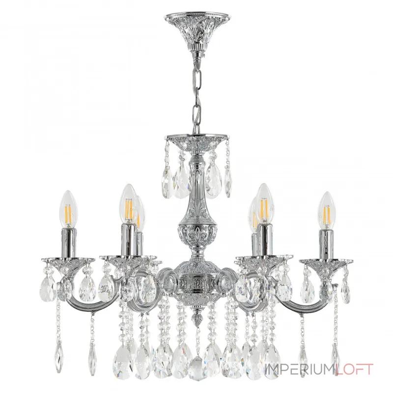 Подвесная люстра Bohemia Ivele Crystal AL7801 AL78101/6/175 A Ni