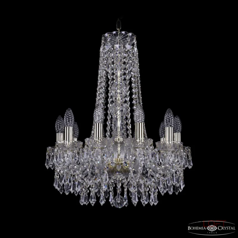 Подвесная люстра Bohemia Ivele Crystal 1403 1403/10/160/h-61 G