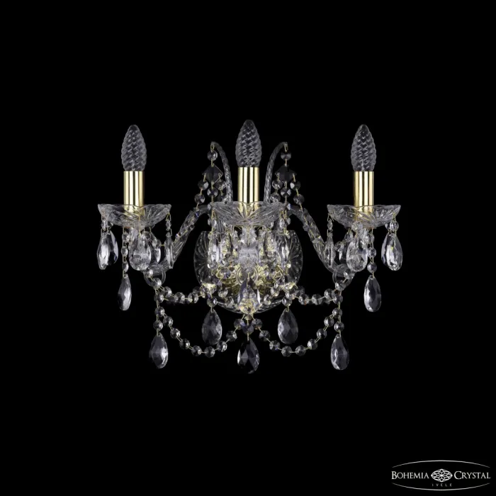 Бра Bohemia Ivele Crystal 1411 1411B/3/160 G от ImperiumLoft
