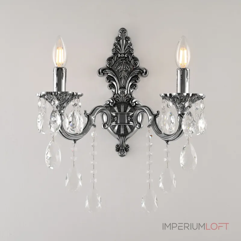 Бра Bohemia Ivele Crystal AL7801 AL7801B14/2/175 B NB