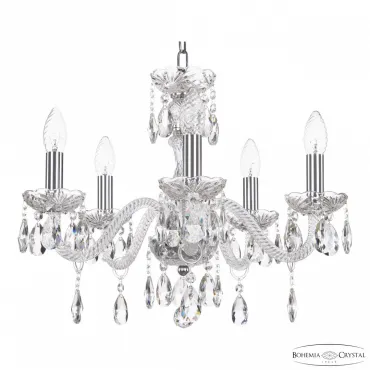 Подвесная люстра Bohemia Ivele Crystal 117 117/5/165 Ni