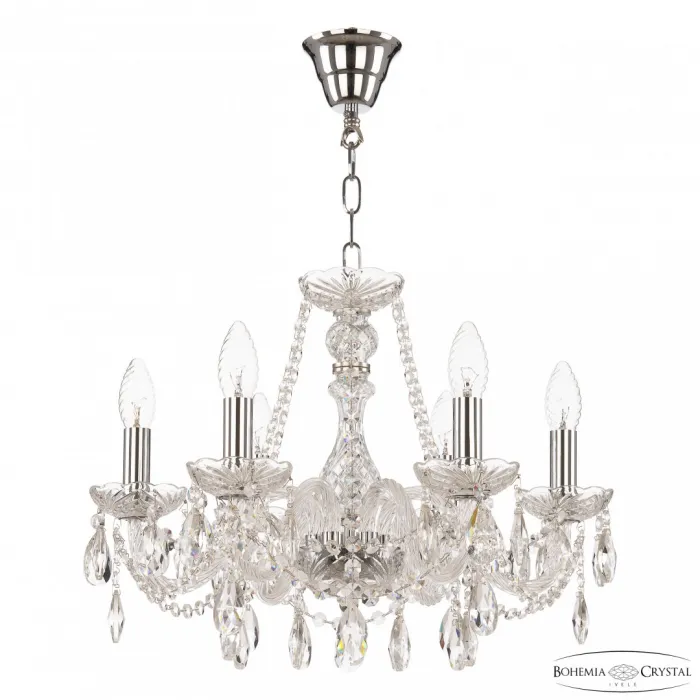Люстра Bohemia Ivele Crystal 116 116/6/165 Ni от ImperiumLoft