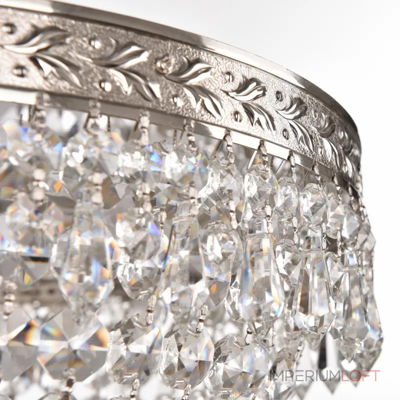 Потолочная люстра Bohemia Ivele Crystal 1901 19011/55IV/LED-DIM Ni