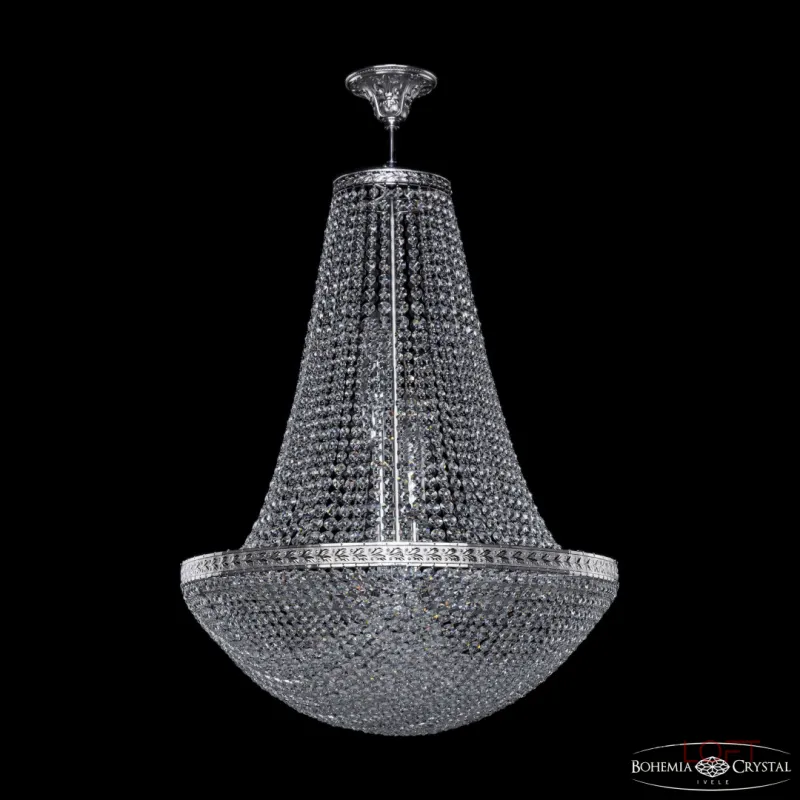 Подвесная люстра Bohemia Ivele Crystal 1932 19321/H2/55IV Ni Подвесная люстра Bohemia Ivele Crystal 1932 19321/H2/55IV Ni