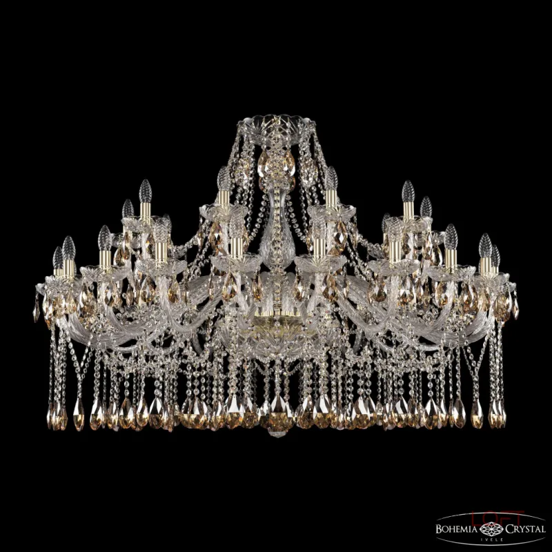 Подвесная люстра Bohemia Ivele Crystal 1413 1413/20+10/460 G K721 Подвесная люстра Bohemia Ivele Crystal 1413 1413/20+10/460 G K721