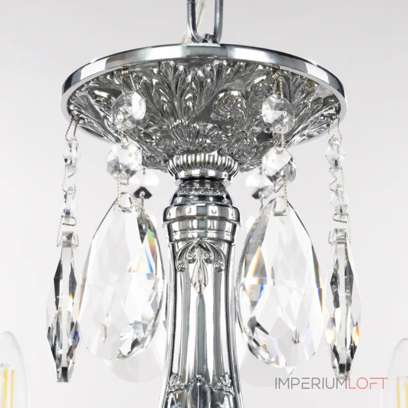 Подвесная люстра Bohemia Ivele Crystal AL7901 AL79101/6/175 B Ni Подвесная люстра Bohemia Ivele Crystal AL7901 AL79101/6/175 B Ni