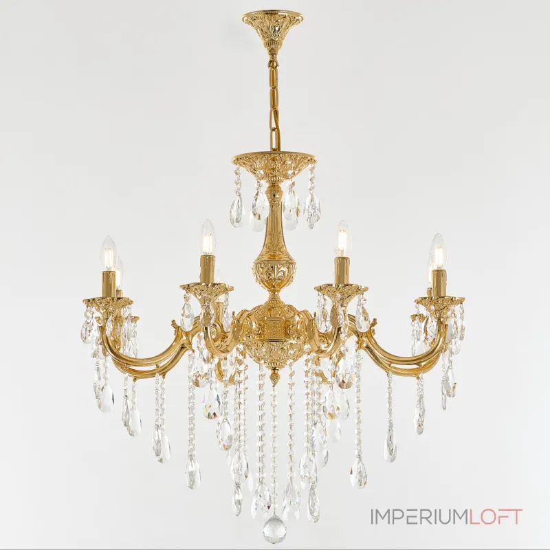 Подвесная люстра Bohemia Ivele Crystal AL7801 AL78101/8/250 B G Подвесная люстра Bohemia Ivele Crystal AL7801 AL78101/8/250 B G