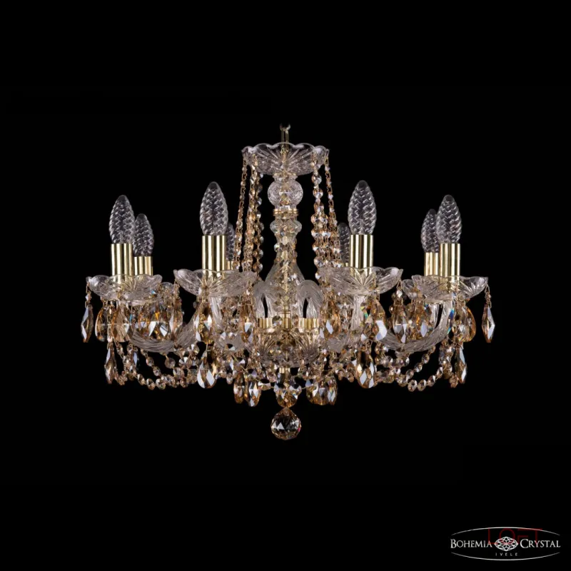 Подвесная люстра Bohemia Ivele Crystal 1402 1402/8/195 G R721 Подвесная люстра Bohemia Ivele Crystal 1402 1402/8/195 G R721