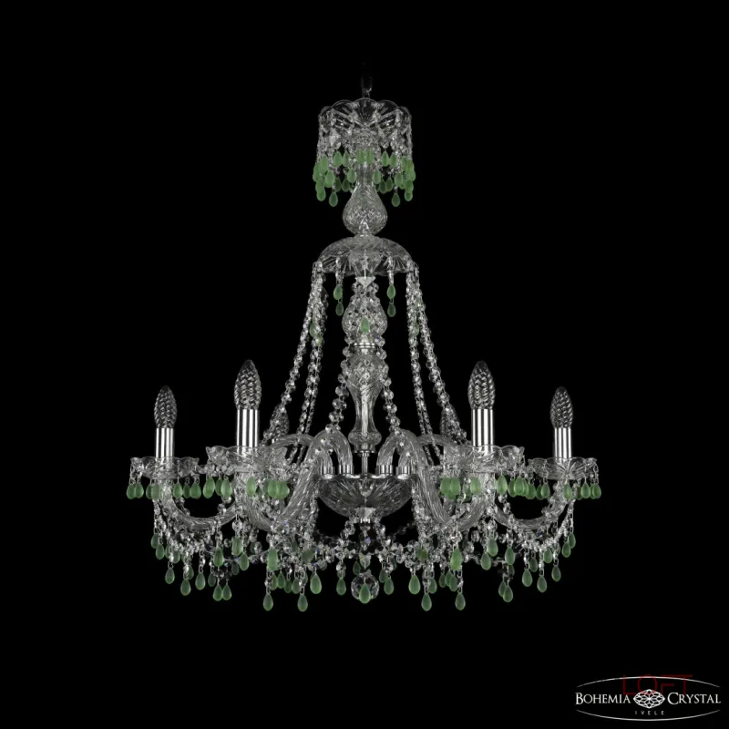 Подвесная люстра Bohemia Ivele Crystal 1410 1410/6/240/XL-74 Ni V5001