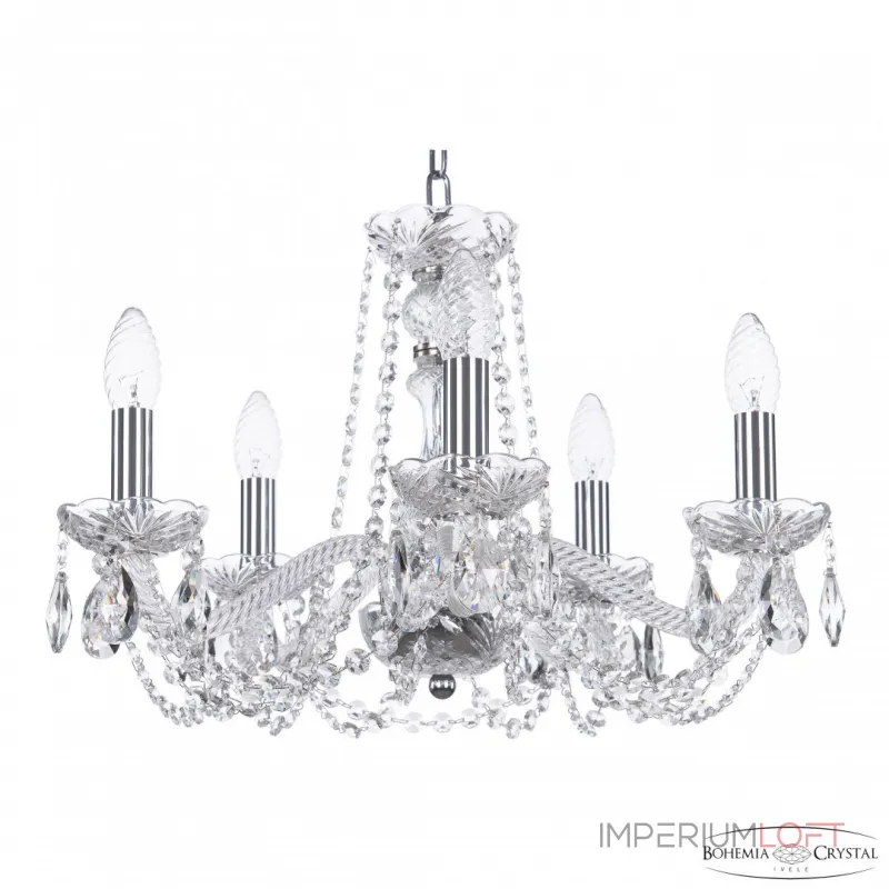 Подвесная люстра Bohemia Ivele Crystal 119 119/5/165 Ni